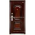 Lujo convexo acero diseño seguridad puerta KKD-206 desde puerta de marca China Top 10